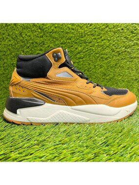 Puma X-Ray Speed Mid Womens Size 10 Brown Black Athletic Walking Shoes Sneakers